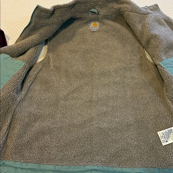 Carhartt Seafoam Green Sleeveless Vest - Picture 3 of 6